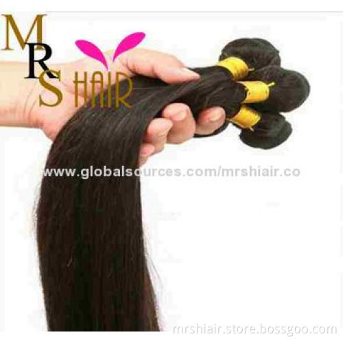 18-inch Unprocessed Silky Straight Peruvian Virgin Hair Extension